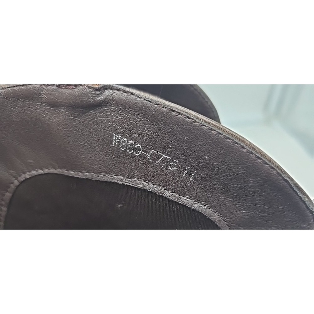 Men's Western Ranchwear Country Rodeo Square Toe Two Toned 11 - Picture 4 of 9